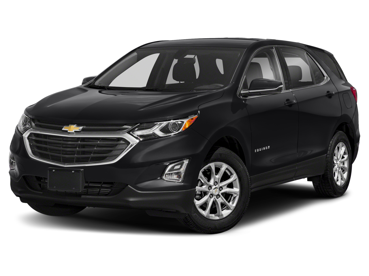 2021 Chevrolet Equinox LT in Silver Ice Metallic — front three-quarter view