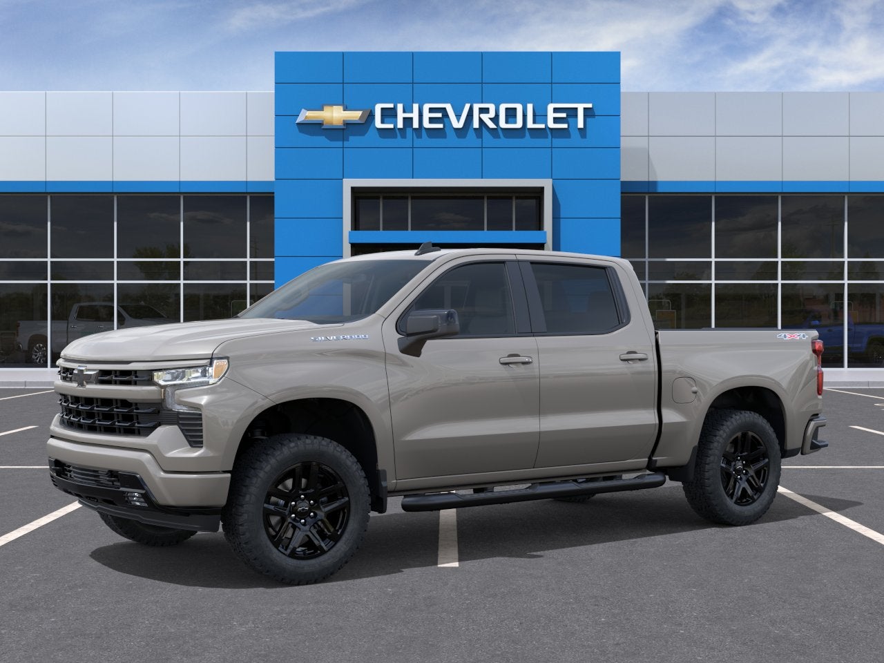 2026 Chevrolet Silverado 1500 — side profile view